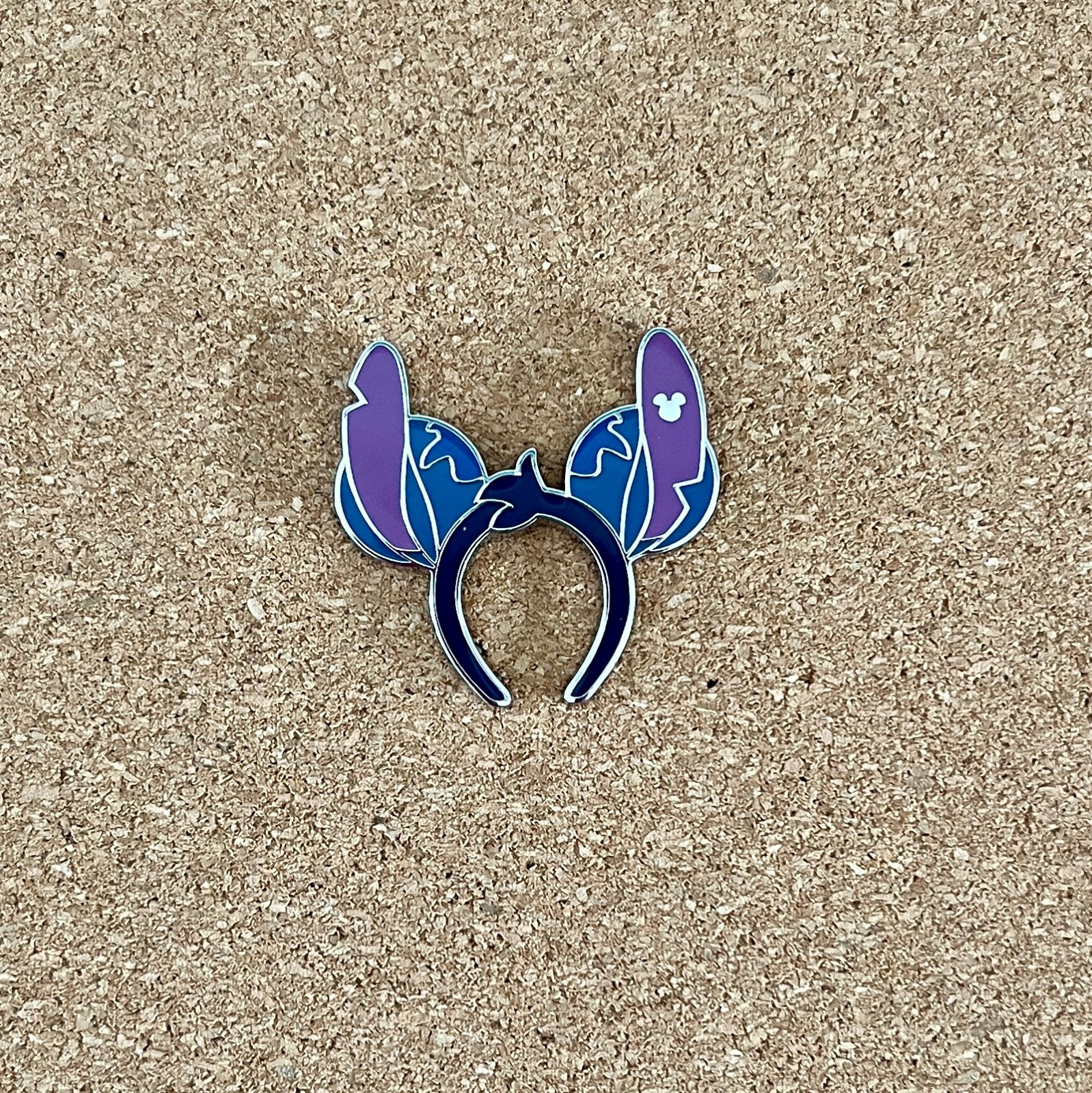2025 WDW Disney Hidden Mickey Wave A - "Ear Headband Series" Stitch Pin