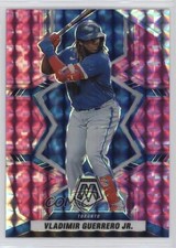 2022 Panini Mosaic Pink Camo Mosaic Prizm Vladimir Guerrero Jr #81 b7b