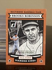 2015 Panini Donruss -  Diamond Kings Brooks Robinson #17 Press Proof  /49