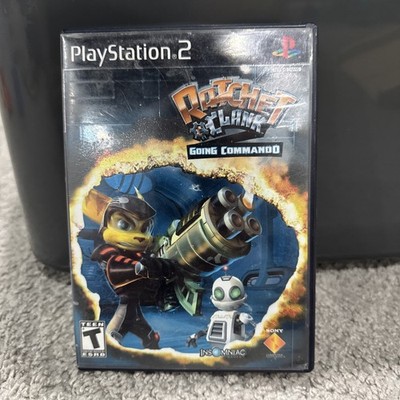 Play Station 2 Ratchet & Clank Going Commando Video Game T-Teen