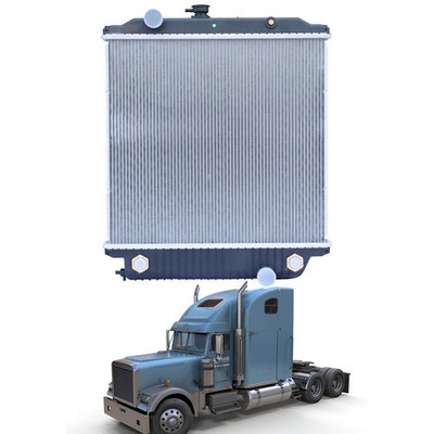 Upgraded Freightliner Radiator Fits for Fedex and UPS Vans VAB1003556 VAB1003439