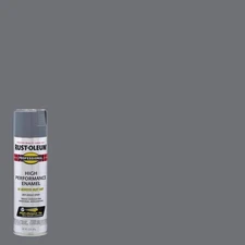 Rust-Oleum 7587-838 Dark Machine Gray Enamel Spray Paint 15 oz. (Pack of 6)