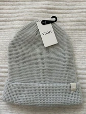 NWT Vuori Alpine Waffle Beanie~Salt~Retails For $28