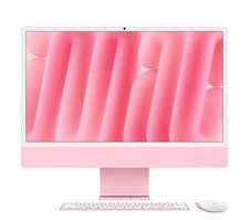 Image of APPLE iMac 4.5K 24" (2024) - M4, 256 GB SSD, Pink-REFURB-A