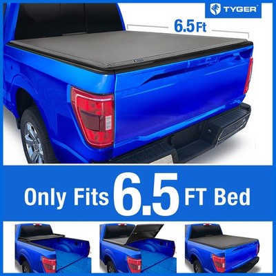 TYGER T3 Soft Tri-fold Tonneau Cover for 04-08 F150 6.5' Bed