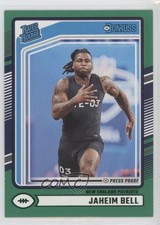2024 Panini Donruss Rated Rookie Green Press Proof Jaheim Bell #337 1o8k
