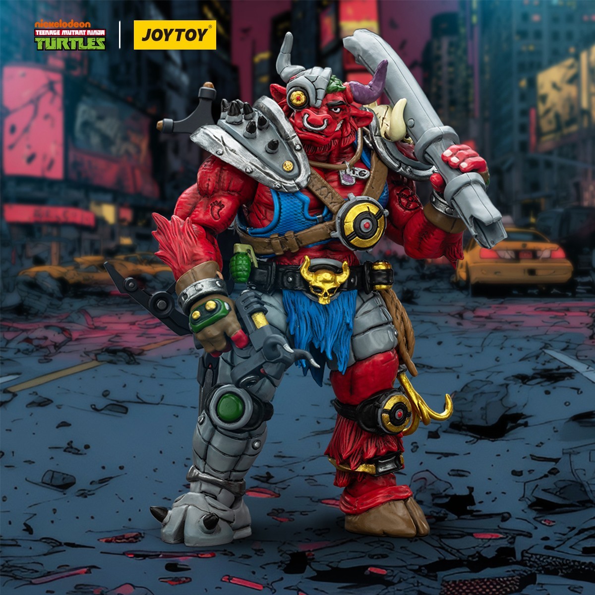 JOYTOY TMNT 1/18 Teenage Mutant Ninja Turtles Dirtbag Groundchuck