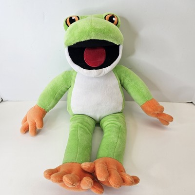 Build A Bear BAB Tracy The Tricky Tree Frog - Bearville Stuffed Animal Plush 18''
