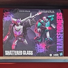 2023 Transformers Shattered Glass Rodimus Sideswipe Decepticon Whisper Set NIB