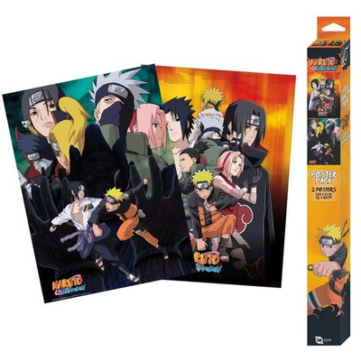 Naruto Shippuden Shinobi Boxed Poster Set