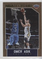 2015-16 Panini NBA Hoops Gold Omer Asik #156 fm0