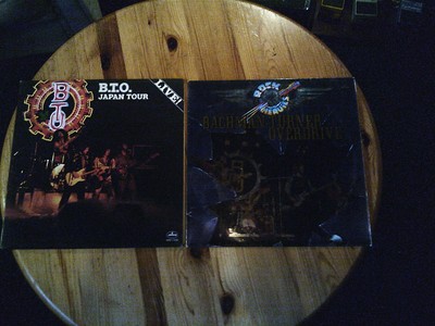 BACHMAN - TURNER - OVERDRIVE:  2x  LP`s 