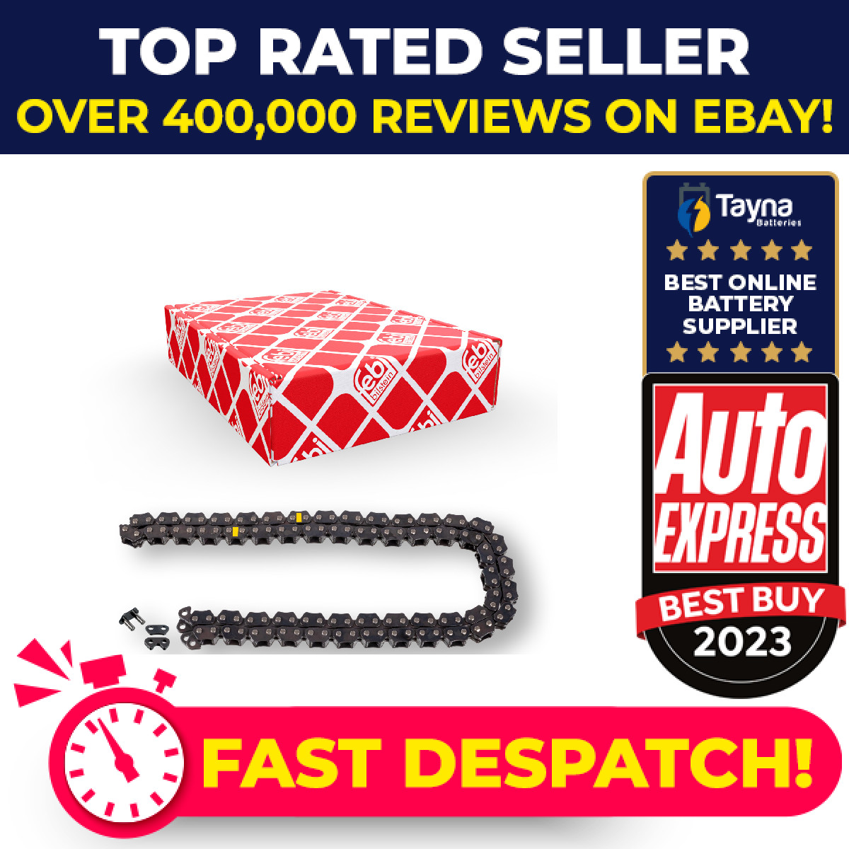 Timing Chain fits MERCEDES C450 AMG S205, W205 3.0 15 to 18 M276.823 2760502316