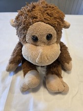 UNIPAK Brown Beige Monkey Stuffed Animal Plush Medium Toy