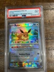 POKEMON 2025 Prismatic Evolutions Master Ball Holo EEVEE #074 PSA 9 Mint RARE