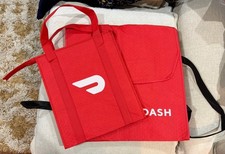 Doordash Large Insulated Pizza Delivery Bag+ Bag Tote 19x19x5 Door Dash New