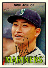 2016 Topps Heritage #323 Nori Aoki