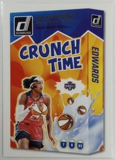 2025 Panini Donruss WNBA Aaliyah Edwards Crunch Time #4 Press Proof