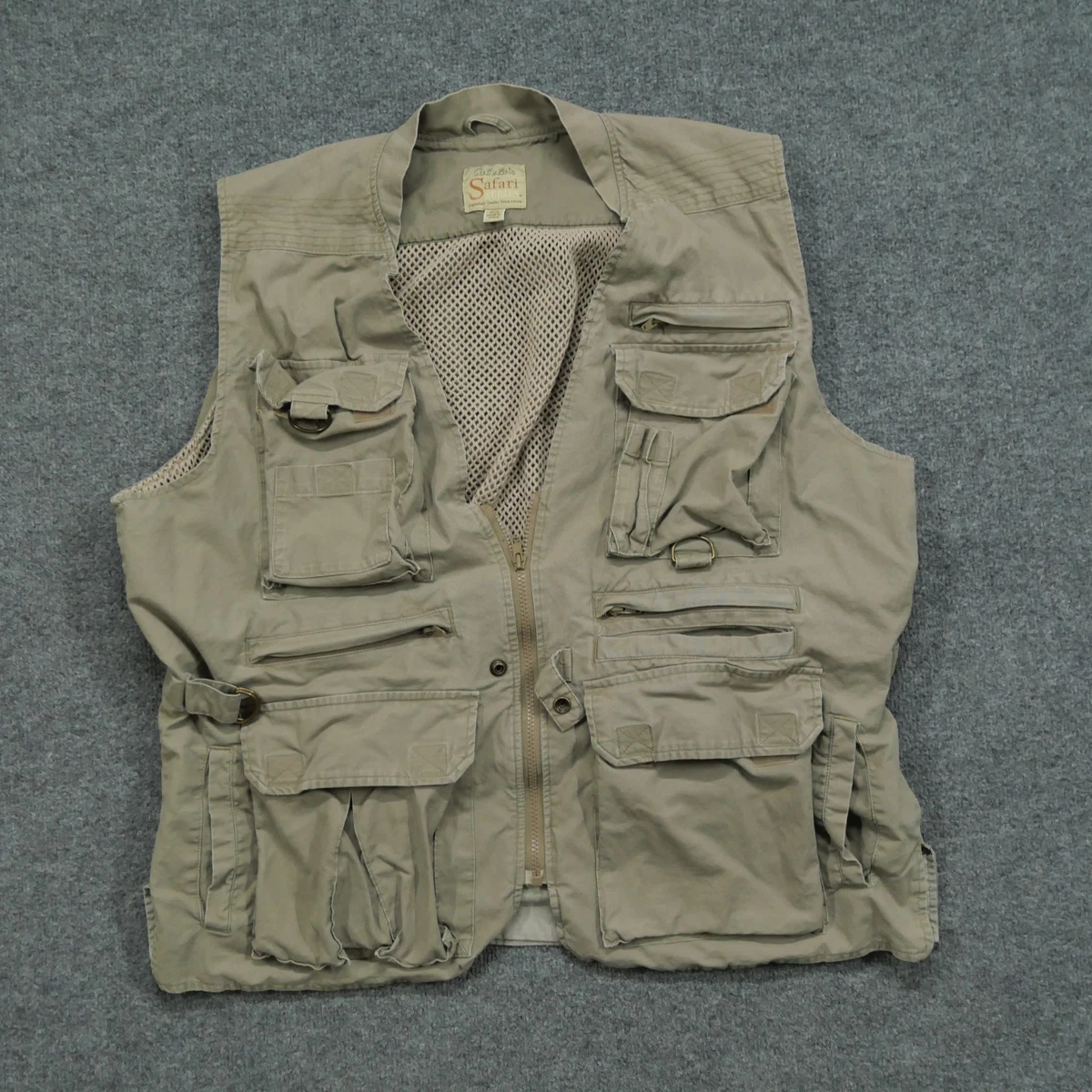 Cabela's Gilet Extérieur Homme Mesuré Taille Large (sans étiquette) Tan