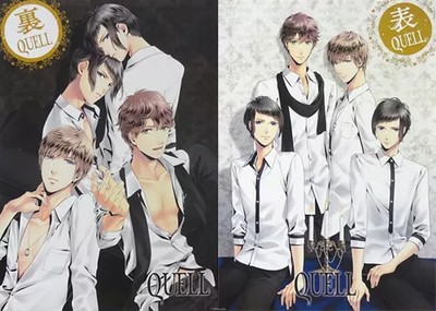 QUEL/SQ Unit Song B2 Poster Set Anime CD Cover Illustration Collectible
