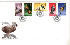 1979 JERSEY - WILDLIFE PRESERVATION TRUST FDC FROM COLLECTION N5