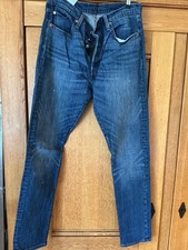 Levi ladies 501 Jeans in blue.  W31 L32.