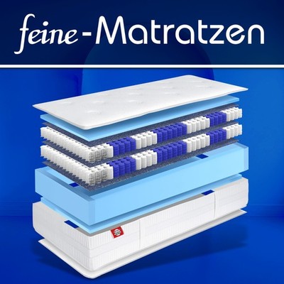 Matratzen Perfekt Boxspringmatratze TERRA MED BOX² 7-Zonen Extra hoch 33cm