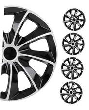  Snap On Hubcap Rim 16 inch Auto Tire Replacement Exterior Cap OEM 16in black