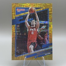 2021-22 Donruss Choice Gold #122 Kelly Olynyk /10 ~ Detroit Pistons