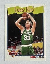 1991 Hoops Basketball card LARRY BIRD #314 Boston Celtics 91 MINT!