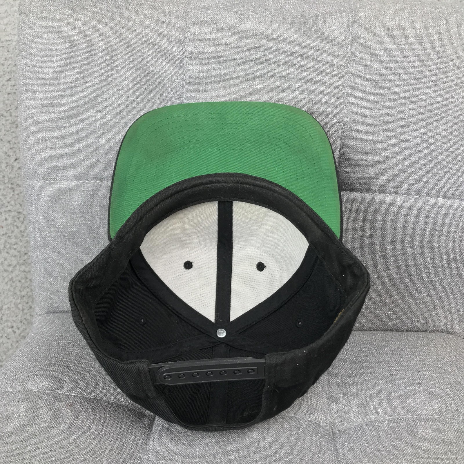 Bee Patch Hat Cap Snap Back Black Green Graphic I… - image 10