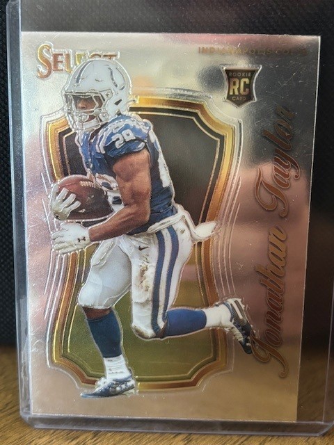 2020 Panini Select - Select Certified Rookies Jonathan Taylor #SCR-16 Silver...