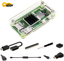 Raspberry Pi Zero 2 W Case Kit with Raspberry Pi Zero 2 W Case Power Supply