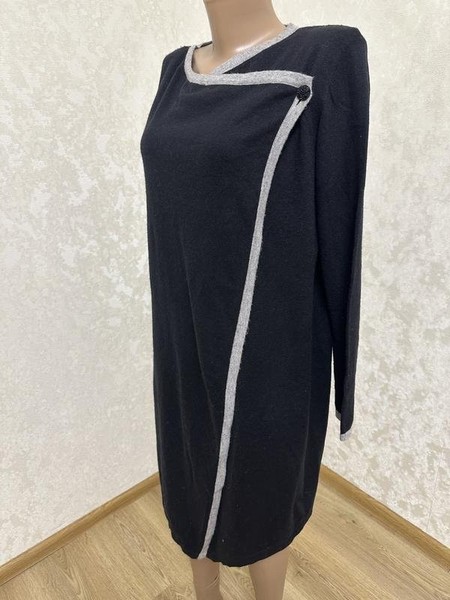 Women William de Faye Dress Black Viscose 40 / L /