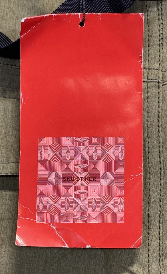 Pantalones convertibles verde oliva con cremallera cargo senderismo cinturón para mujer M nuevos con etiquetas Foto 4 de 4