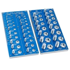 The Original 2-in-1 Thread Checker,Bolt and Nut Identifier Gauge,Nut and Bolt...