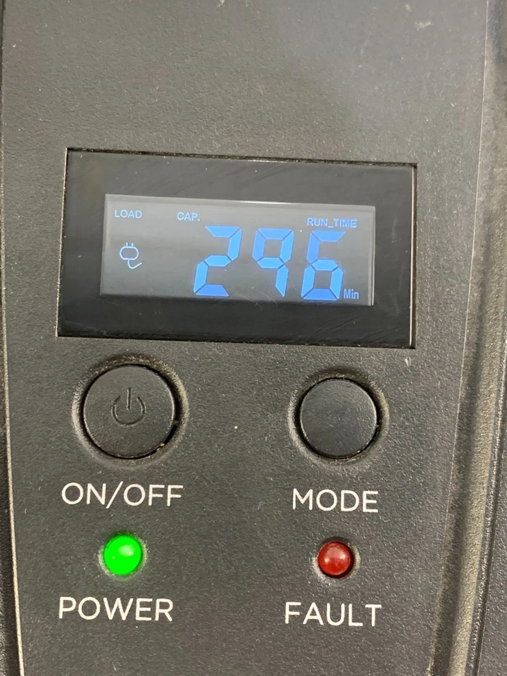 Good Condition CyberPower CP825AVRLCD Intelligent LCD UPS System, 825VA/450W - Image 3 of 4