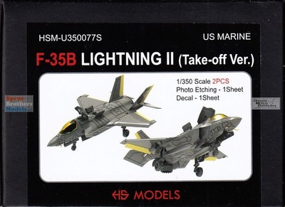 HSMU350077U 1:350 HS Models F-35B Lightning II (Take Off Version)