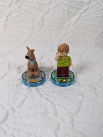 LEGO Dimensions Scooby-Doo Shaggy Minifigures Toy Tags 71206 Team Pack