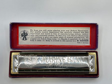 Vintage M. Hohner Marine Band Harmonica Key of C No. 1896 Germany w/ Box Clean