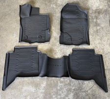 2019-2023 Ford Ranger Crew Cab All Weather Rubber Floor Mats 4pc Molded Tray 2019-2023 Ford Ranger Crew Cab All Weather Rubber Floor Mats 4pc Molded Tray