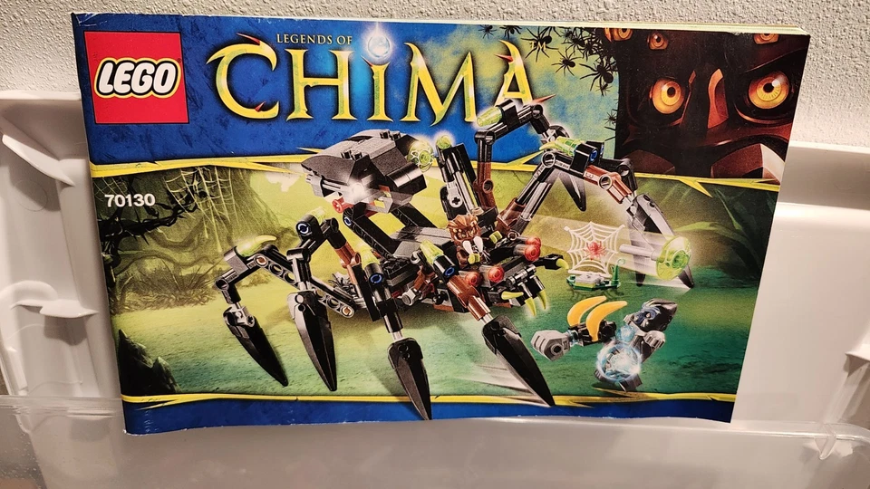LEGO Legends Of Chima: Sparratus' Spider Stalker 70130 Complete! Retired - Image 4 of 4