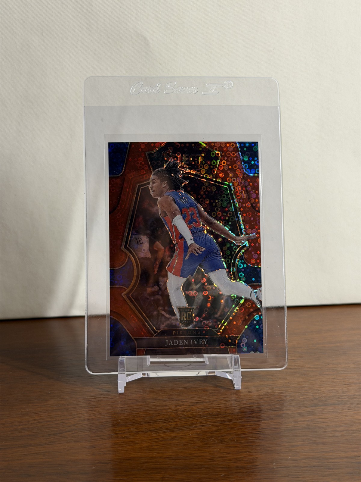 2022-23 Panini Select - Premier Level Jaden Ivey #178 Red Disco Prizm /49 (RC)