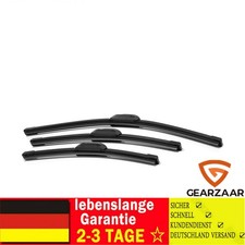 SCHEIBENWISCHER VORNE + HINTEN Ersatz für Ford Fiesta V 01-08 Windschutzscheibe