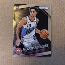 2024-25 Panini Prizm Black - Zaccharie Risacher, Zaccharie Risacher #181 (RC)
