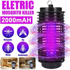 Mata Mosquitos Exterminador De Insectos Lampara Luz UV Para Moscas USB Trampa