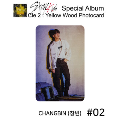 STRAY KIDS Special Album Cle 2 Yellow Wood Offcial Photocard