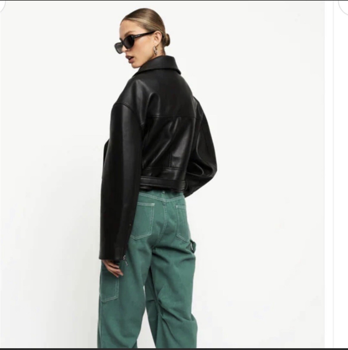 ジャケット・アウター Vegan Leather Shell Down Jacket S topgun-men-TGJ1922-BLA-F-vegan