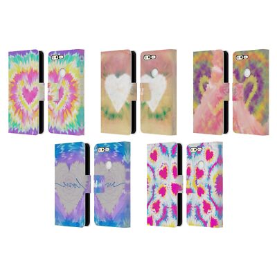 HEAD CASE DESIGNS COLOURFUL LOVE BRIEFTASCHE HUELLE AUS LEDER FÜR GOOGLE HANDYS