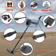 Metal Detector Hunter Waterproof Deep Sensitive With Earphone Shovel EP